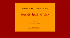 Desktop Screenshot of massage-oase-potsdam.de